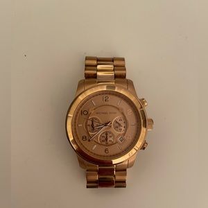 Michael Kors rose gold watch